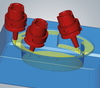  – The improved version of 5-axis profile finishing incorporates many familiar and innovative functions from 3D profile finishing.