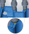  – 2D Hale machining ensures perfect surfaces without processing marks across the sealing direction.