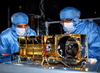  – Within four years, COMAT developed and manufactured more than 2,000 parts for the five prototypes and the flight model of the SuperCam. The company’s engineers worked closely with the teams from IRAP and CNES to install the instrument in a cleanroom environment.