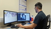  – A Smithstown Light Engineering engineer programming with <em>hyper</em>MILL<sup>&reg;</sup>