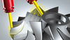 roughing | impeller blisk | multiblade | 5-axis – 